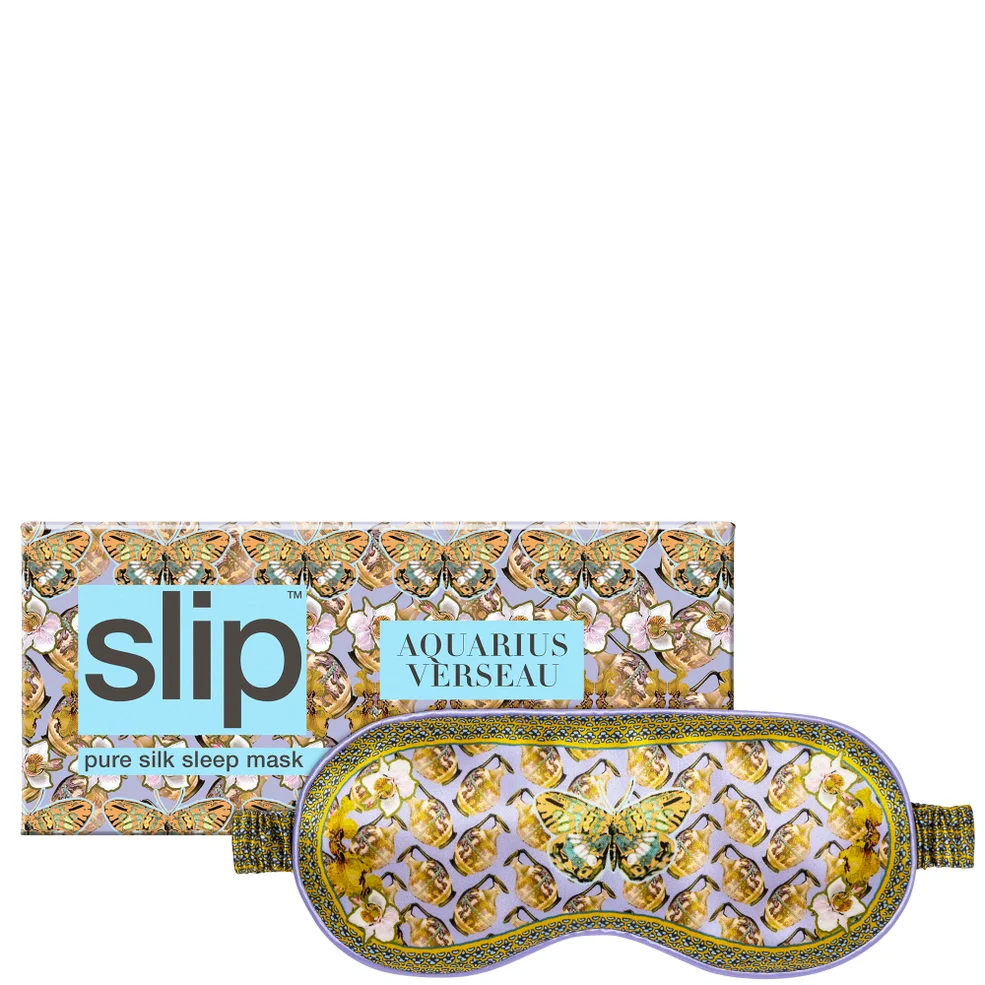 Slip Pure Silk Sleep Mask - Zodiac - Aquarius Image 1