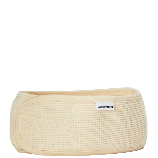 Ceremonia Spa Headband - Cream