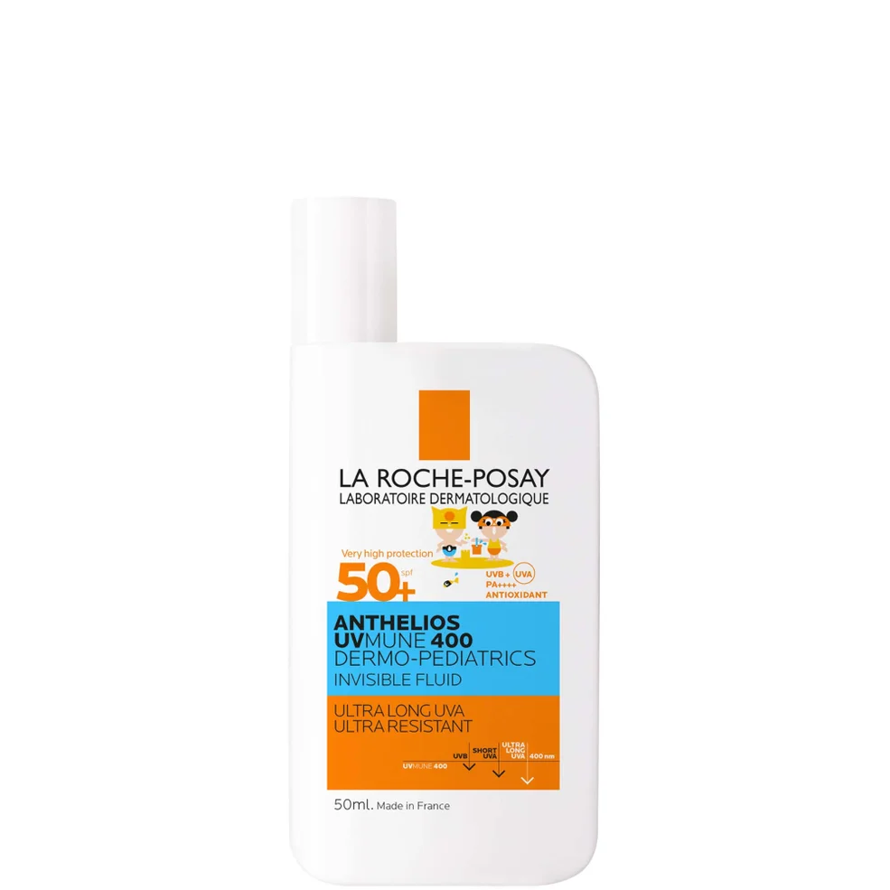 La Roche-Posay Anthelios UVMune 400 Dermo-Pediatrics Kids Ultra Light Invinsible Fluid SPF 50+ 50ml Image 1