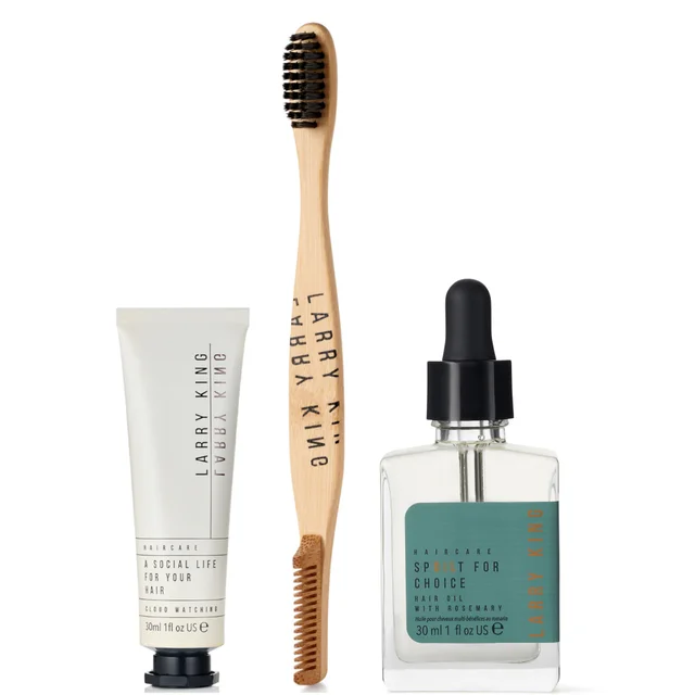 Larry King Hair Spoilt for Choice Hair Oil and Flyaway Kit