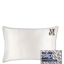 Slip Pure Silk Initial Collection Queen Pillowcase - White | M