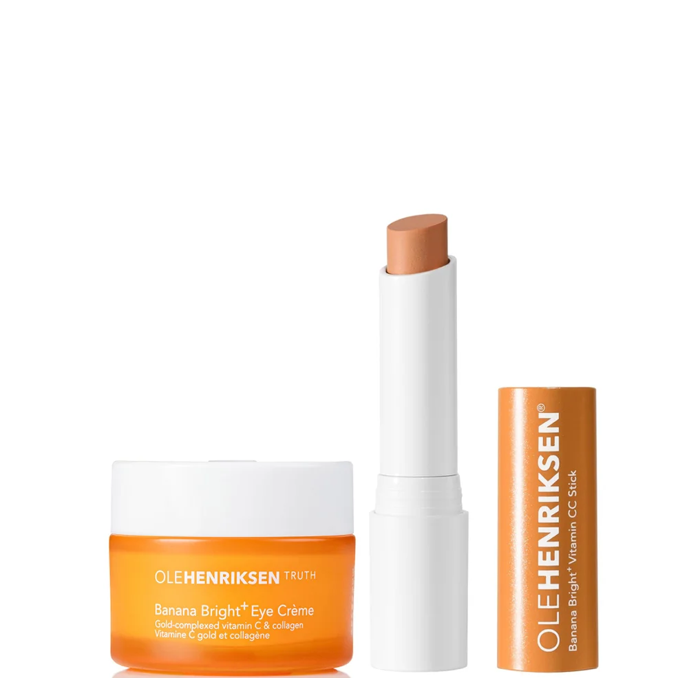 Ole Henriksen Banana Bright Eye Creme and Banana Bright Eye Stick Apricot Duo Image 1