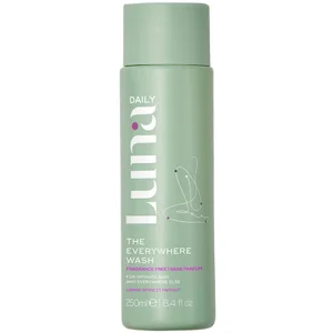 Luna Daily The Everywhere Wash Fragrance Free 250ml - undefined undefined