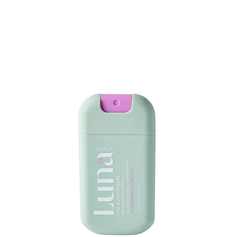 Luna Daily The Everywhere Spray-to-Wipe Fragrance Free 30ml Image 1