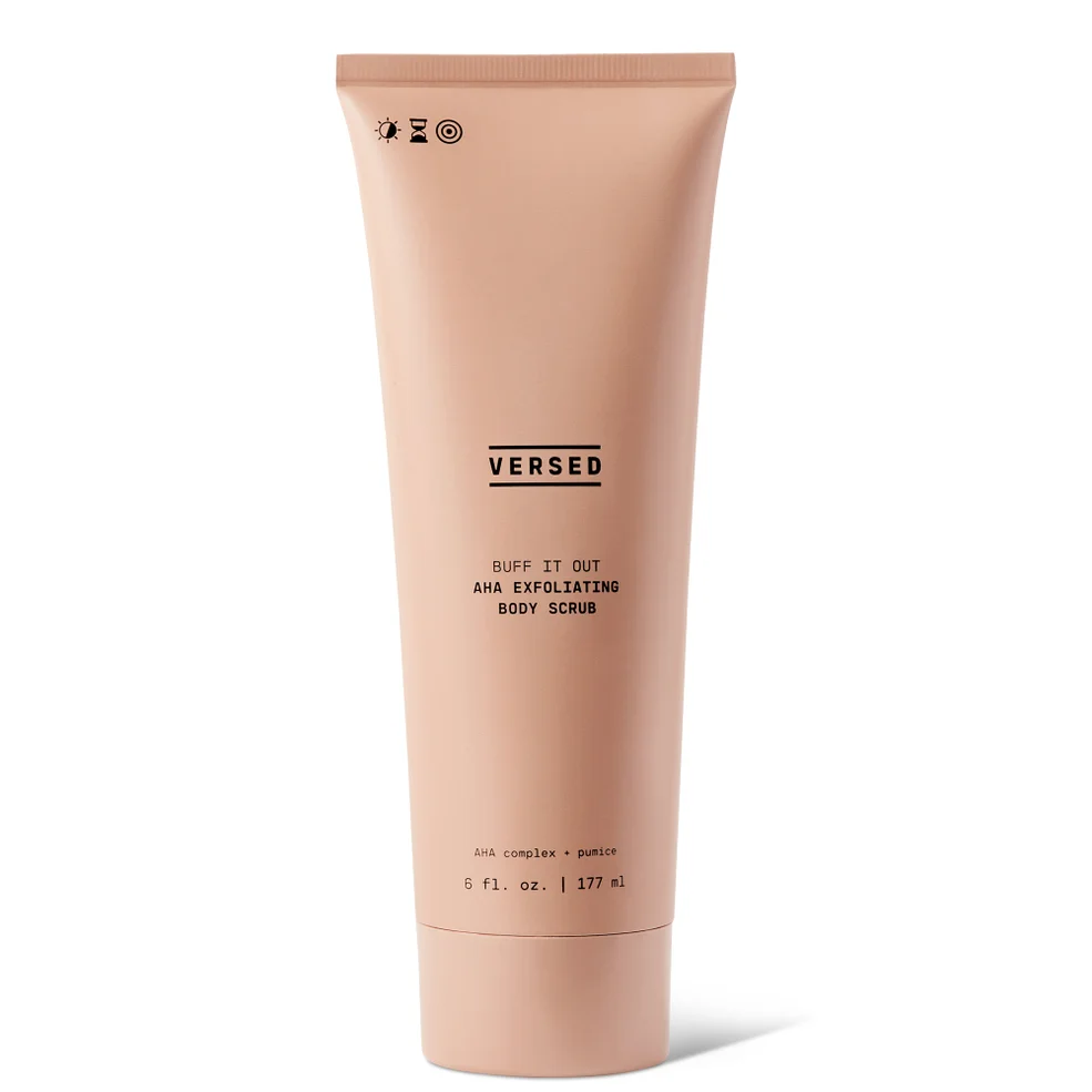 Versed Buff It Out AHA Exfoliating Body Scrub 177ml Image 1