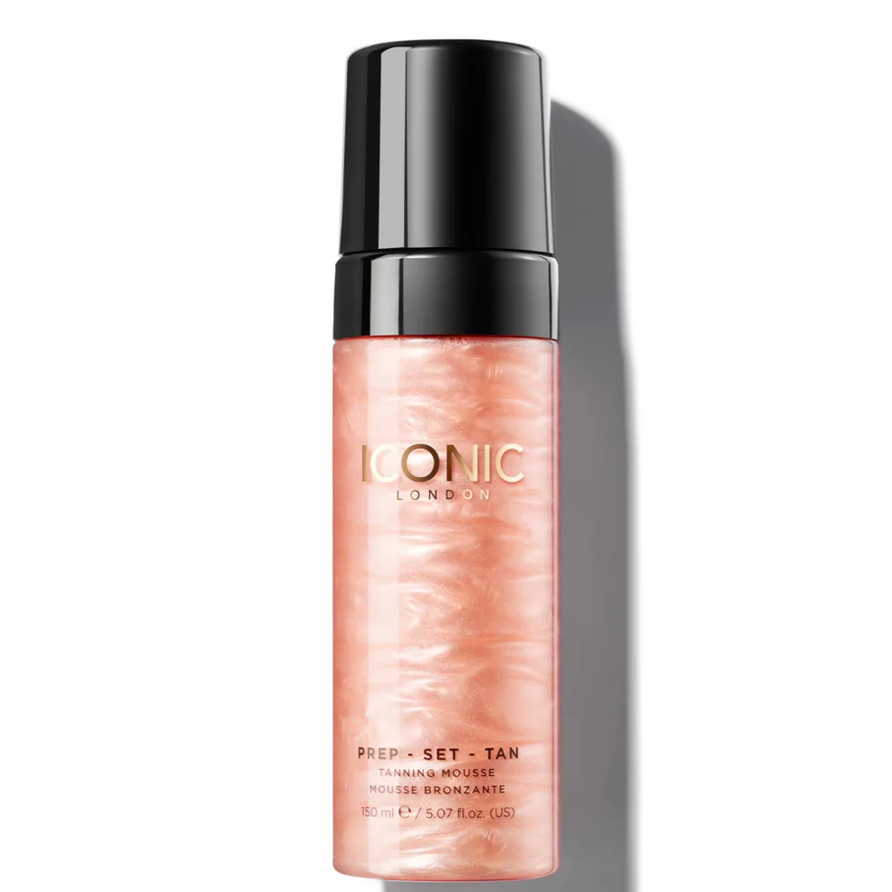 ICONIC London Prep Set Tan Mousse 150ml - Original Image 1