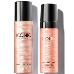 ICONIC London Prep Set Tan Mousse & Prep Set Glow Bundle - Illuminate - undefined undefined