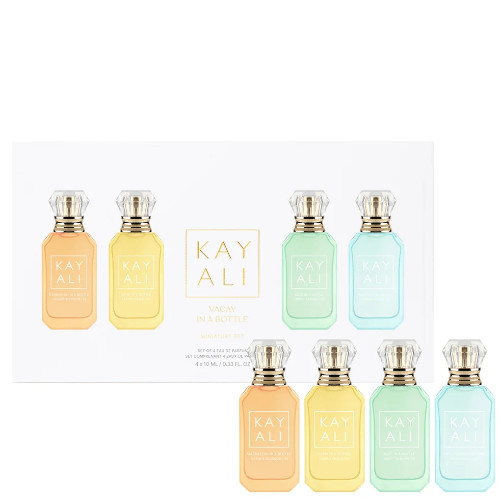 KAYALI Vacay in a Bottle Miniature Set (4 x 10ml) Image 1