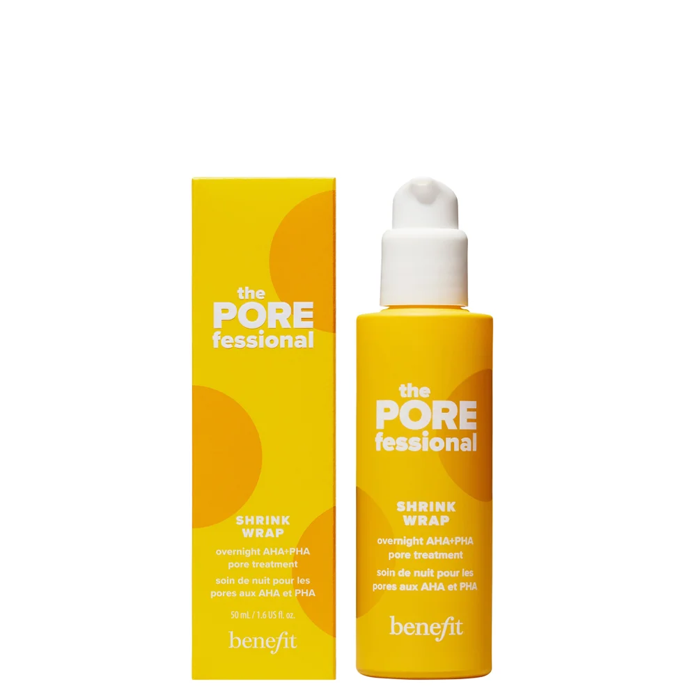 benefit Shrink Wrap Overnight AHA & PHA Pore Treatment 50ml Image 1