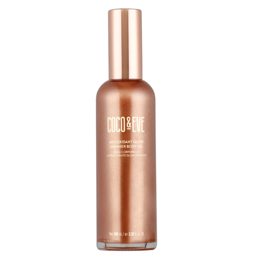 Coco & Eve Antioxidant Glow Shimmer Body Oil 100ml Image 1