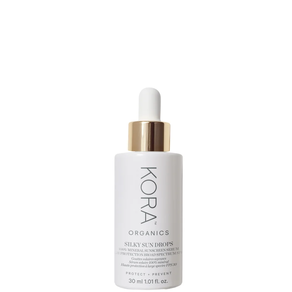 Kora Organics Silky Sun Drops 100% Mineral Sunscreen Serum 30ml Image 1