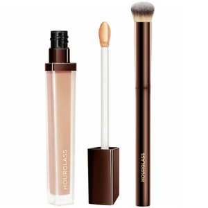 Hourglass Airbrush Concealer and Seamless Finish Concealer Brush Bundle 6ml (Various Shades) - Shade Silk