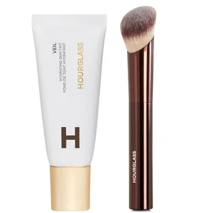 Hourglass Hydrating Skin Tint and Soft Glow Foundation Brush Bundle 35ml (Various Shades) - Shade 18