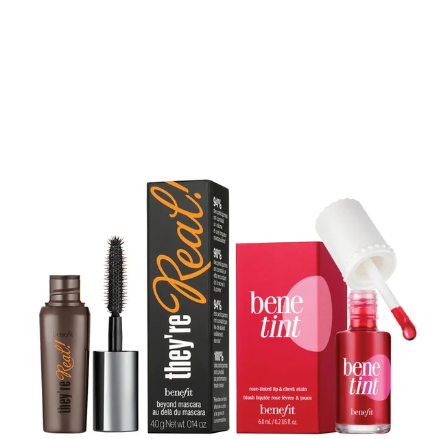 benefit Benetint 6ml and Mini Mascara Bundle - They're Real Lengthening