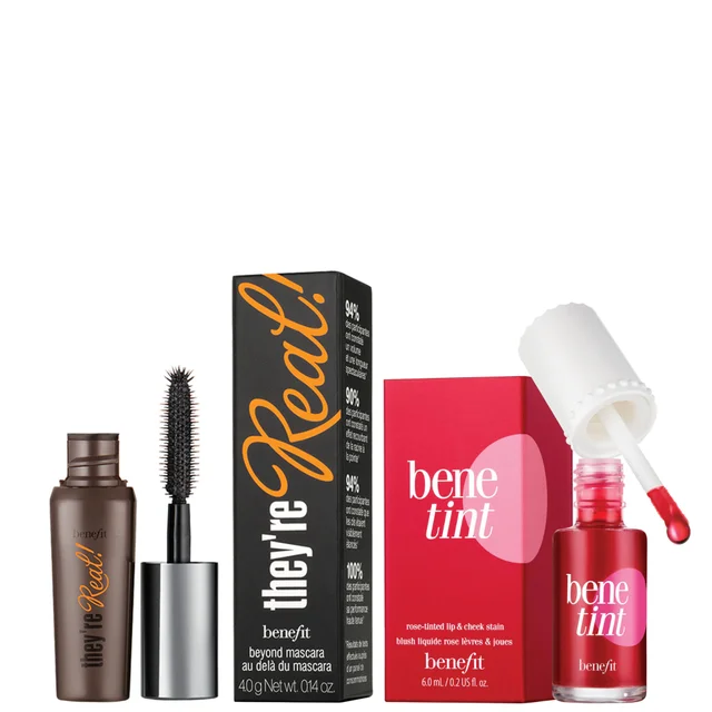 benefit Benetint 6ml and Mini Mascara Bundle - They're Real Lengthening