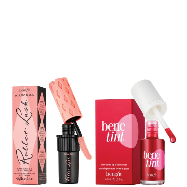 benefit Benetint 6ml and Mini Mascara Bundle - Roller Lash Lifting and Curling