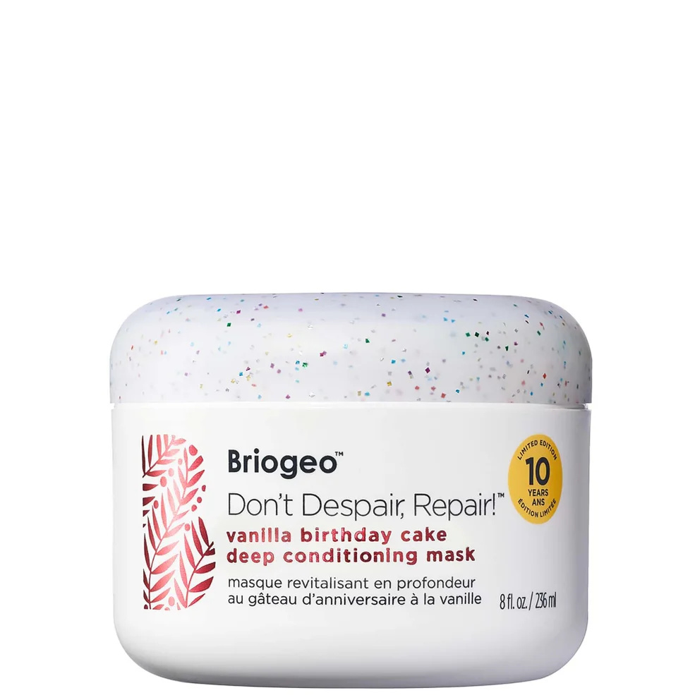 Briogeo Don't Despair, Repair! Vanilla Birthday Cake Deep Conditioning Mask 236ml Image 1