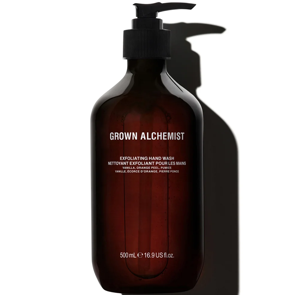 Grown Alchemist Exfoliating Hand Wash Vanilla, Orange Peel + Pumice 500ml Image 1
