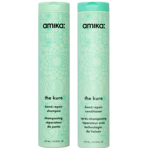 amika The Kure Strength Repair Shampoo and Conditioner Bundle - undefined undefined