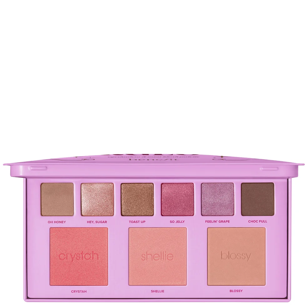 benefit Treat Yourself Gorgeous! Limited Edition Eyeshadow and Blush Palette Image 1
