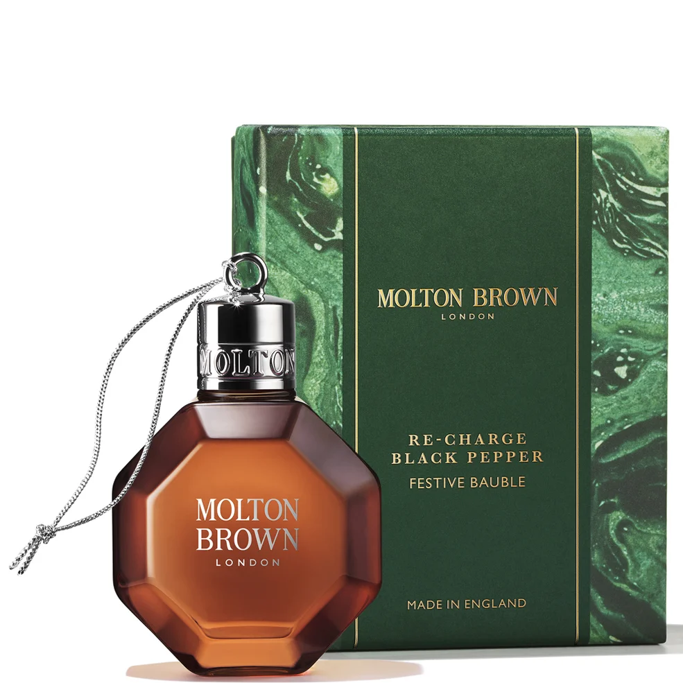 Molton Brown Re-Charge Black Pepper Festive Bauble 75ml Cult Beauty