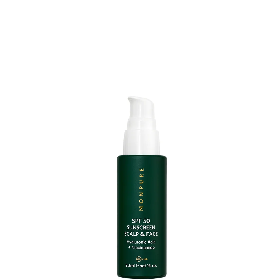 MONPURE London SPF50 Scalp and Face Invisible Sunscreen 30ml Image 1