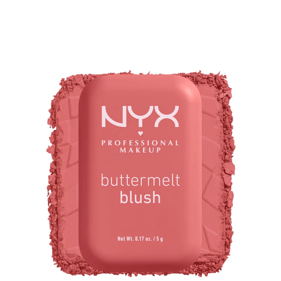 NYX Professional Makeup Buttermelt Powder Blush up to 12H Wear, Fade and Transfer Resistant (Various Shades) Image 1