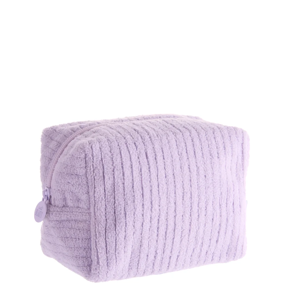 Cult Beauty Lilac Towelling Bag Image 1