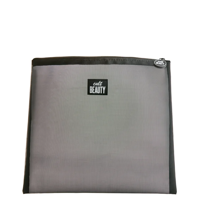 Cult Beauty Black Mesh Pouch