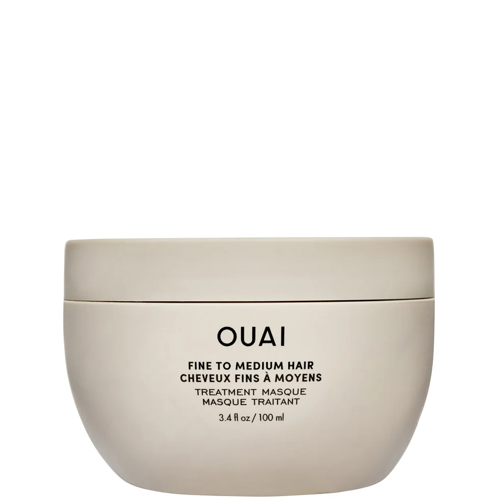 OUAI Fine/Medium Hair Treament Masque Travel Size 100ml Image 1
