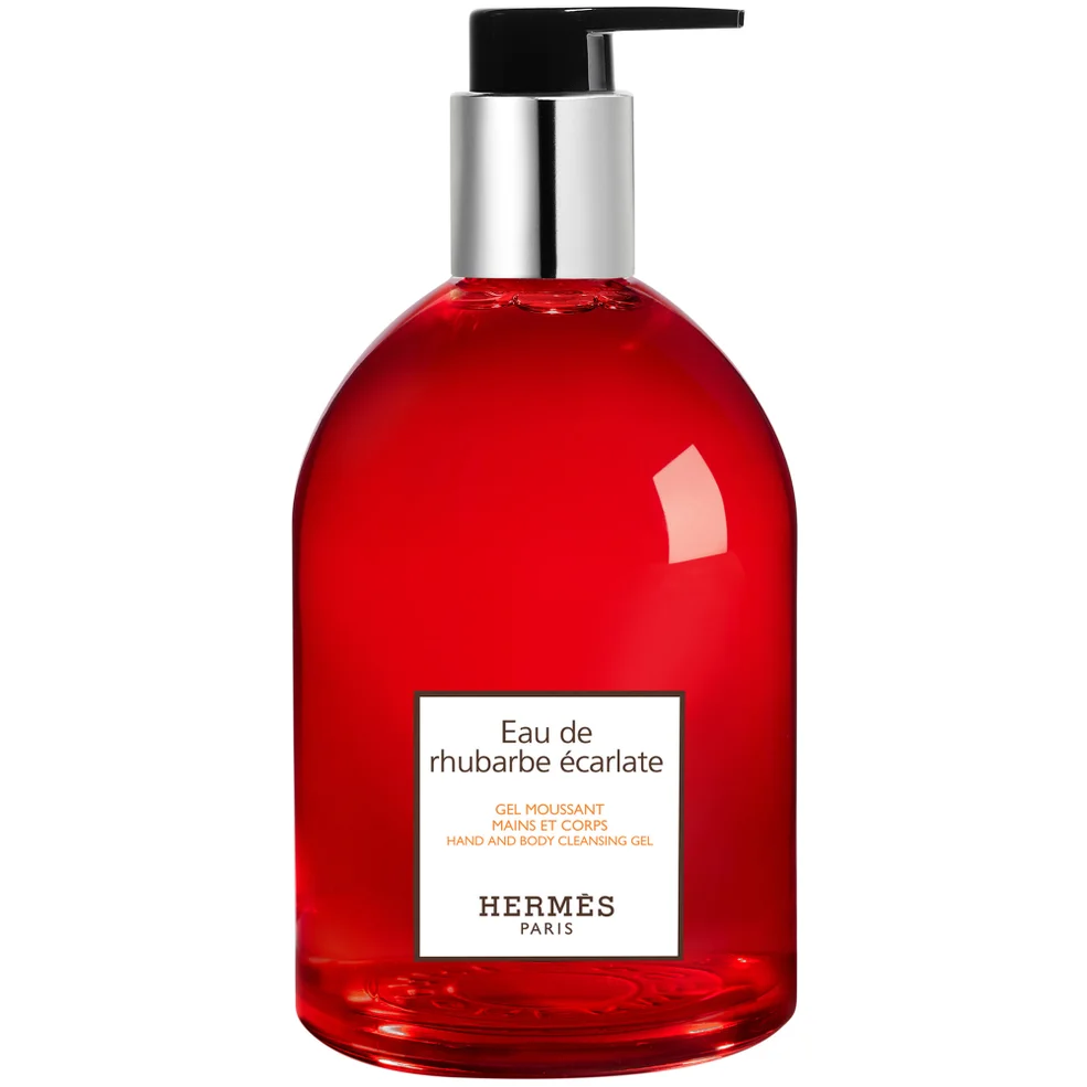 Hermès Eau De Rhubarbe Écarlate Hand and Body Cleans Gel Bottle 300ml Image 1