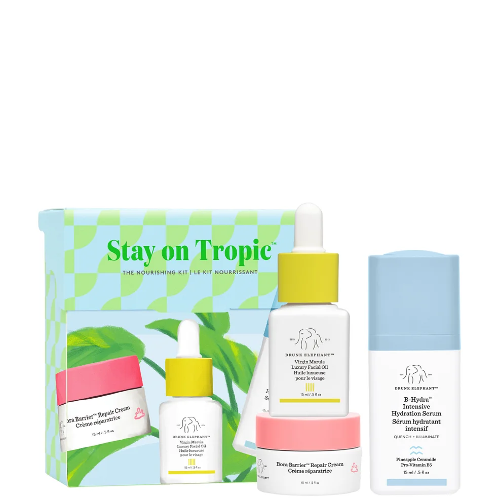 Drunk Elephant Stay on Tropic The Nourishing Kit Image 1