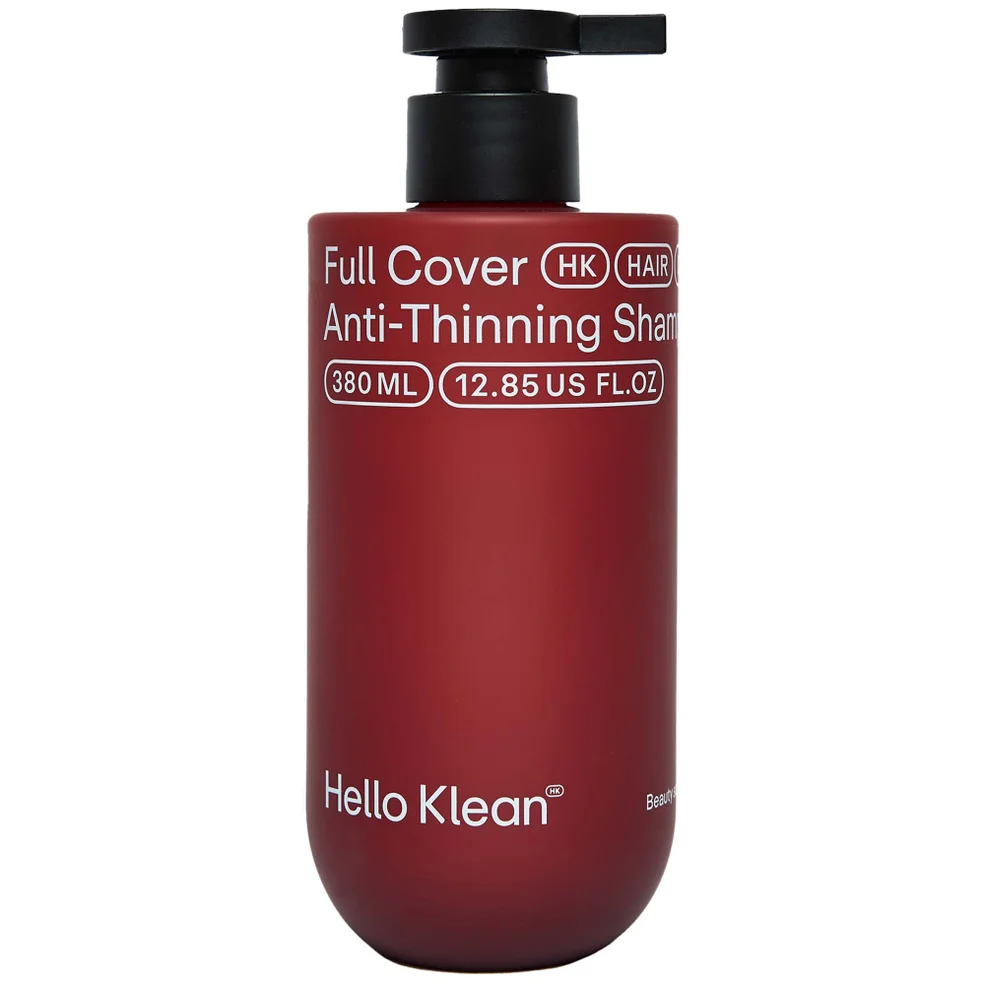 HELLO KLEAN Full Cover Anti-Thinning Hard Water Shampoo 380ml Image 1