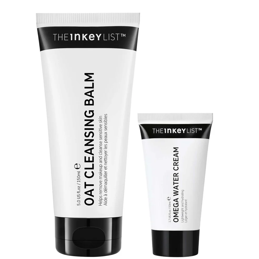 The INKEY List Oat Cleansing Balm & Omega Water Cream Duo Image 1