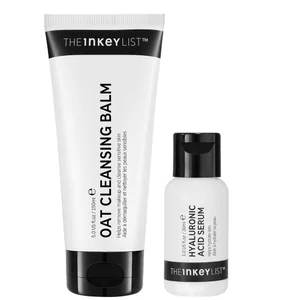 The INKEY List Oat Cleansing Balm and Hyaluronic Acid Serum Duo - undefined undefined