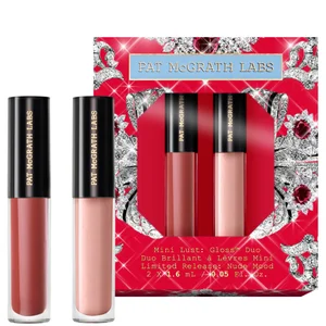 Pat McGrath Labs Mini LUST Gloss Duo Limited Release Nude Mood - undefined undefined