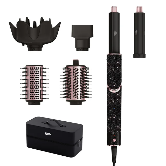 Shark Beauty FlexStyle Sparkle - Black Diamond Limited Edition 5-in-1 Air Styler and Hair Dryer Gift Set