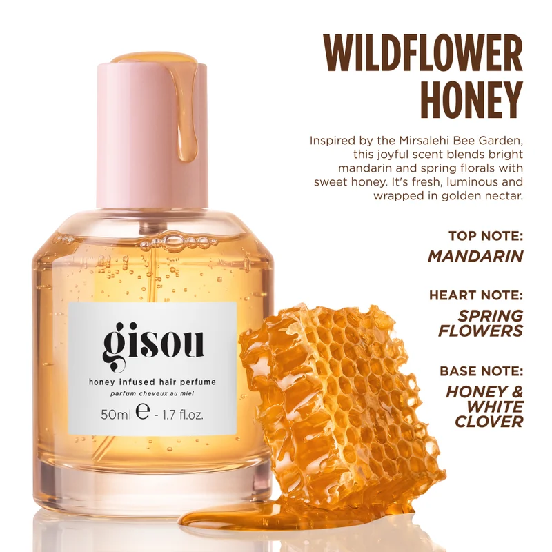 Gisou Honey Infused Hair Perfume 50ml - Wildflower Honey