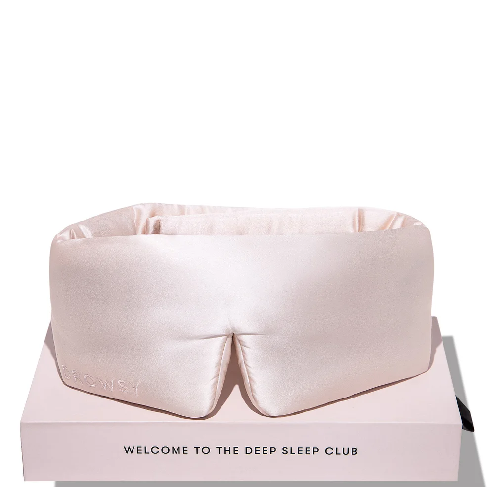 Drowsy Sunset Pink Sleep Mask Image 1