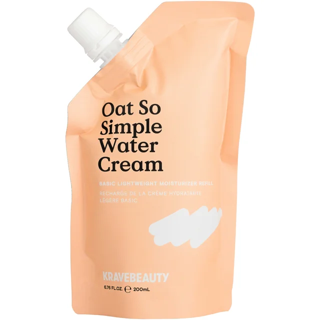 Krave Beauty Oat So Simple Water Cream Refill Pouch 200ml