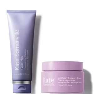Kate Somerville Goat Milk Moisturising Cleanser 120ml & DeliKate Recovery Cream 1.7fl oz - undefined undefined