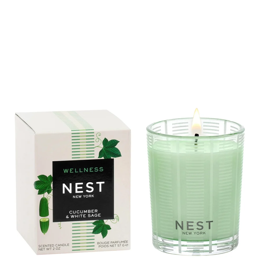 NEST New York Cucumber and White Sage Votive 57g Image 1