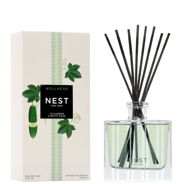NEST New York Cucumber and White Sage Reed Diffuser 175ml