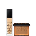 NARS Natural Longwear Foundation Salzburg and NARS Laguna Bronzing Powder