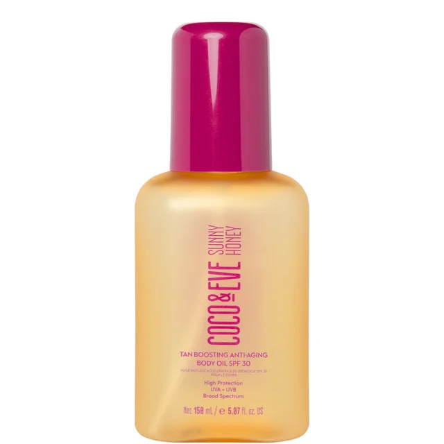 Coco & Eve Tan Boosting Anti-aging Body Oil SPF30