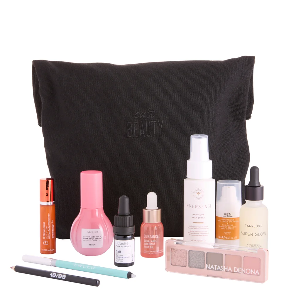 Cult Beauty The Glow And Go Goody Bag 2024 (Worth Over €325) Image 1