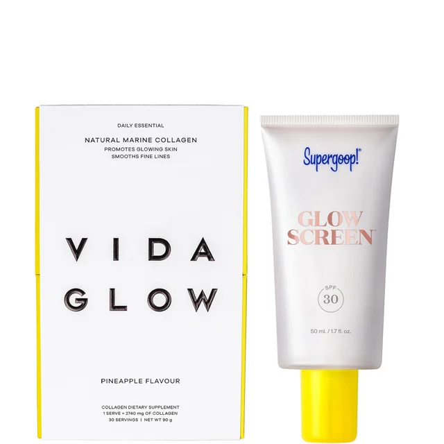 Supergoop! x Vida Glow Glow Getter Bundle