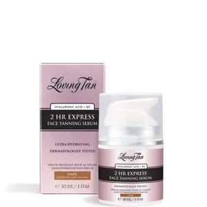Loving Tan 2 Hour Express Face Tanning Serum Dark 30ml - undefined undefined