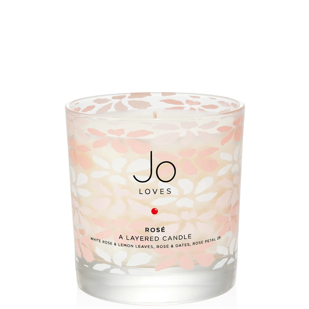 Jo Loves Rosé A Layered Candle 250g Image 1