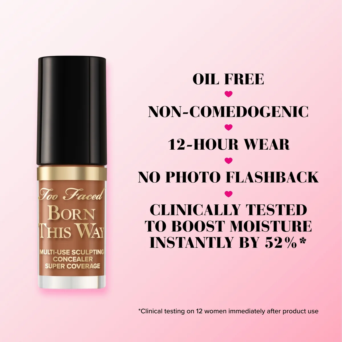 Too Faced Travel Size Born This Way Super Coverage Concealer 2ml (Various Shades)
